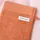 Waschhandschuh COLOR BATH 16 x 21 cm orange 6 St.