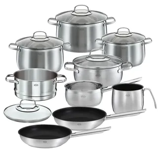 Rösle Topfset Elegance Globe 10-teilig - Schwarz