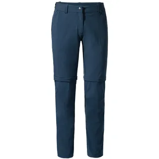 Vaude Farley Stretch Zip-Off Hose II Regular Blau 40
