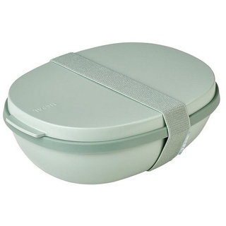 Mepal Lunchbox Ellipse Lunchbox Duo 825 + 600 ml, Kunststoff, (2-tlg), Spülmaschinengeeignet, Mikrowellenfest grün