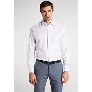 Eterna Langarmhemd MODERN FIT NON IRON (bügelfrei) weiß 40