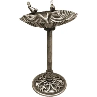 Harms Import Vogeltränke muschelförmig 80 x 50 x 34 cm Bronze