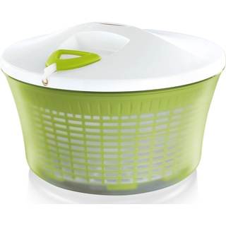 Leifheit Salatschleuder Comfort Line, Kunststoff, Inhalt 5 Liter grün|weiß