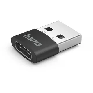 Hama USB-C auf USB-A Adapter Schwarz