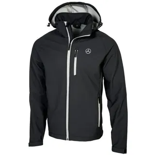 Mercedes-Benz Softshelljacke Herren  schwarz/silbergrau Größe L B67871265 - L