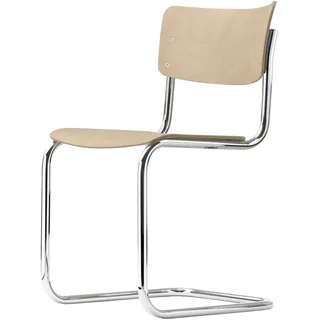 Thonet Freischwinger Buche klar lackiert braun