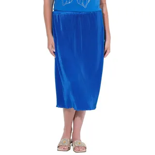 Angel of Style Plisseerock in blau | Gr.: 56