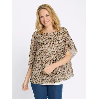 Sieh an! Schlupfbluse beige 38