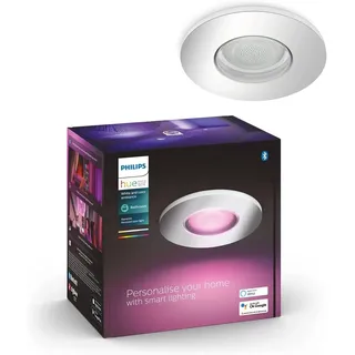 Philips Xamento 1er Spot rund silber