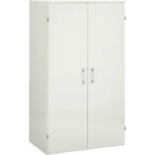 VOGL Möbelfabrik PC-Schrank Nick, Sekretär, Maße 80x50x138 cm, Made in Germany weiß
