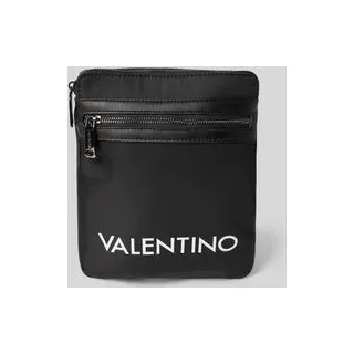 Crossbody Bag mit Logo-Print Modell 'Bandoliera', Black, 1