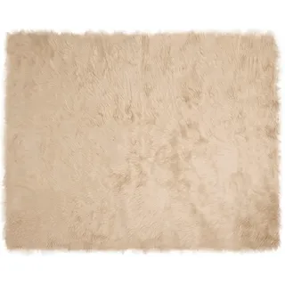 vidaXL Tafalla Fellteppich 200 x 280 cm Beige