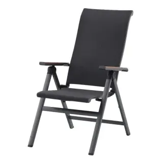MWH Das Original MWH Prado Multipositionsstuhl 60 x 73,5 x 109 cm grau
