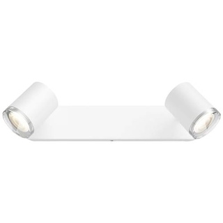 Philips Lighting Hue LED-Bad-Deckenleuchte 871951434087900 Hue White Amb. Adore Spot 2 flg. weiß 2x