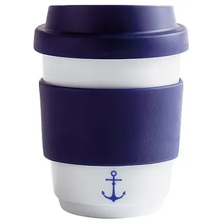 KAHLA Coffee-to-go-Becher Ahoi Marie fillit Becher + Trinkdeckel, Made in Germany 270 ml