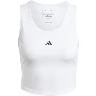 adidas Techfit Cropped Tanktop Damen Weiß S