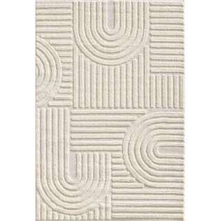 Ayyildiz Kurzflorteppich Art 1121 Creme 60 cm x 110 cm