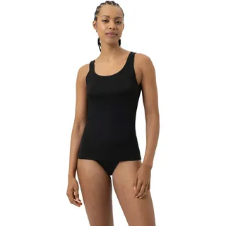 MEY Tanktop Serie Emotion Schwarz 50