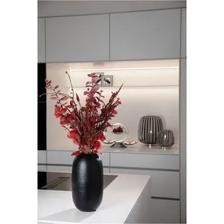 Fink BRASIL Vase schwarz - DH 17x30 cm