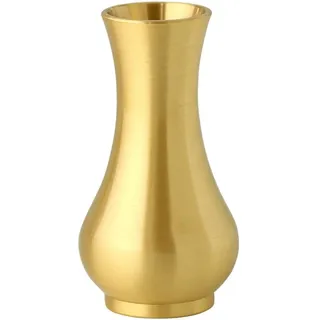Lipfer Mini-vase Aus Messing, Metall, Blumenarrangement, Vase Für Den Schreibtisch, Dekorative Vase, Ornament, Gadgets, Tischdekoration Für Den Heimgebrauch Im Büro, Gold