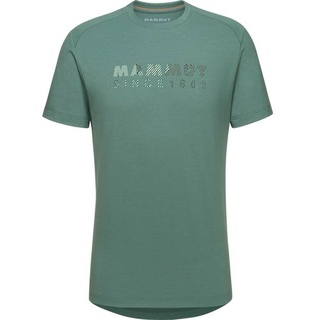 MAMMUT Herren Shirt Trovat T-Shirt Men Logo, dark jade, M