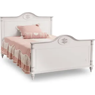 Cilek Kinderbett Romantic 100 x 200 cm MDF weiß