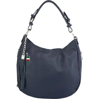 FLORENCE Shopper Leder Blue