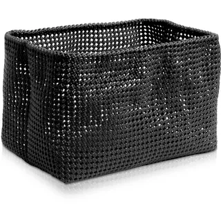 Möve Korb TUBE Aufbewahrungskorb 16,5 x 28 x 18 cm schwarz
