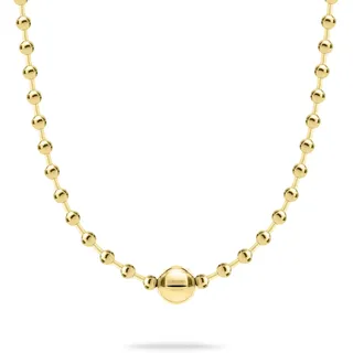 LIEBESKIND BERLIN Damen Steel Ball Collection – Ohrringe, Kette & Armband aus Edelstahl in Silber, Gold, Roségold & Schwarz - die fließenden Kugel-Designs geben jedem Outfit einen coolen