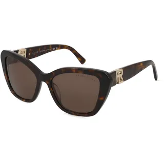Polo by Ralph Lauren RL8216U Damen-Sonnenbrille Vollrand Butterfly Acetat-Gestell, braun