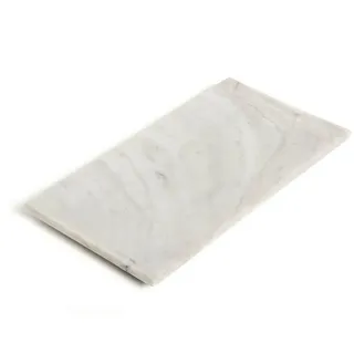 houseproud Dekotablett Arctic Marble Kosmetiktablett, rechteckiger weißer Marmor weiß