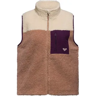 Roxy Boundless Spirit Fleeceweste Braun/Rosa M