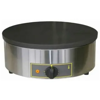 ROLLER GRILL Elektro-Crêpesgerät – Ø 400 mm, emaillierte Gusseisenplatte