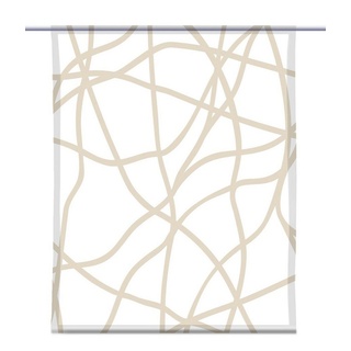 Scheibengardine Moderna lines tone – moderne Gardine - B-line, gardinen-for-life 60 cm x 125 cm