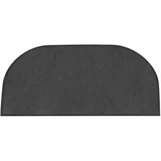 GIMOCOOL Funkenschutzplatte Für Kaminofen, Kaminbodenplatte, Teppich Feuerstelle Decke Schutz Für Ofen Kamin Grill Feuerfeste Matte Flammschutzmatte Bodenschutz Funkenschutz, Ca. 50 x 100 cm