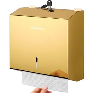 gorlary Handtuchspender Gold