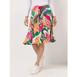 KIM & CO. Rock, knieumspielend Brazil Knit Jersey Knopfleiste figurumspielend