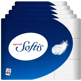 Softis 4-lagiges Toilettenpapier 45 Rollen