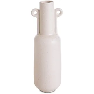 Vase Ibiza 34 cm Porzellan Weiß S (Small)