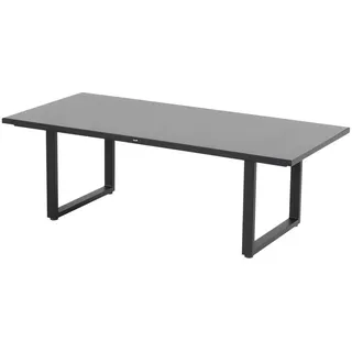 Hartman Ancona Gartentisch 150 x 70 x 50 cm Schwarz/Grau
