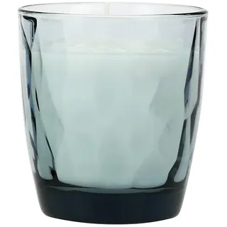 Candle Factory Diamond Candle - Duftkerzen aus pflanzlichem Stearin, gegossen in hochwertige Trinkgläser, Kerzenkollektion Lebenslust, Duft: Lavendel Myrte