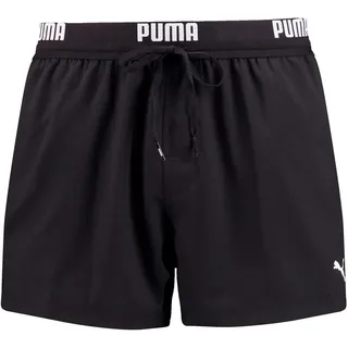 Puma Logo Badeshorts Black S