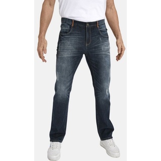Jan Vanderstorm Comfort-fit-Jeans JURIEN mit farbigen Ziernähten blau W48/L32 (32)