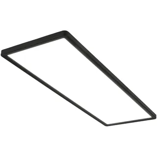 Briloner LED Panel Slim 58 cm, schwarz,