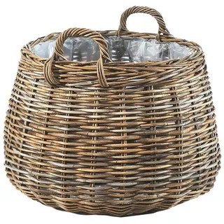 Kobolo Pflanzkorb Ø 58 x 58 cm Grau