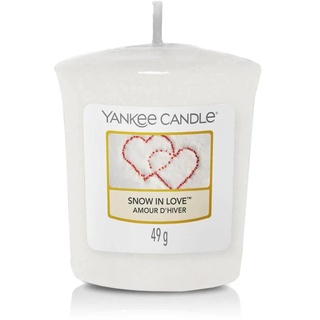 Yankee Candle Snow in Love Samplers Votivkerzen, Kerzen, 4.6 x 4.8 x 1 cm, 49