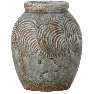 Bloomingville - Damian Deko-Vase, Ø 22 cm, grün