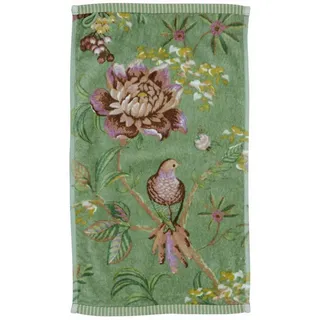 Pip Studio Secret Garden Gästehandtuch 30 x 50 cm grün