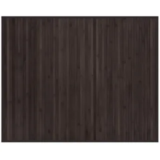 vidaXL Bambusteppich Küchenläufer 80 x 100 cm Dunkelbraun