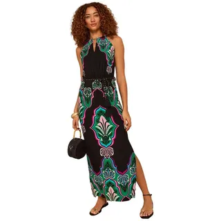 Love & Roses Midikleid Love & Roses Neckholder-Midikleid, Regular (1-tlg) schwarz 50 (GB: 22)